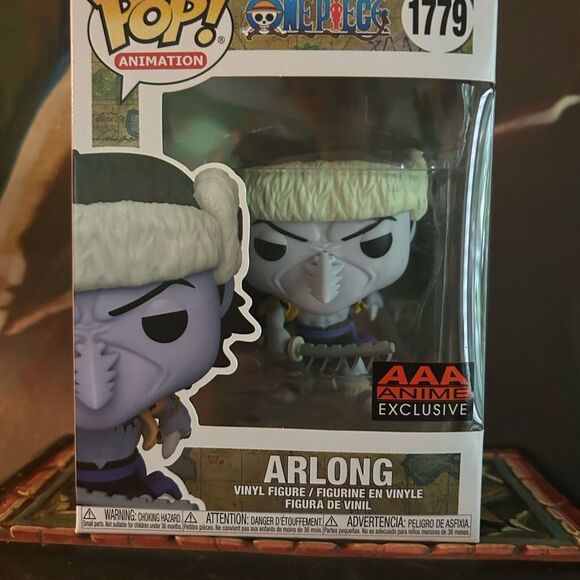 Funko AAA Anime Exclusive Arlong Figure - White and Purple 1779 - Picture 9 of 12